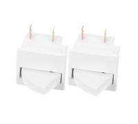 FUNNETOYU 2pcs Refrigerator Door Light Switch Replacement Effortless Installation for Automatic Light Control Compatible with Various Models Efficient Illumination