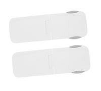 FUNNETOYU 2pcs Safety Cabinet Locks for Self Adhesive Proofing Drawer Latches Childproof Locks for Flat Corner Surfaces Easy Install No Drilling Durable Protection for Pantry Closet Fridge