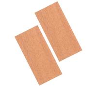 FUNNETOYU 2pcs Spanish Cedar Sheets for Humidor Cigar Box Accessories Wood Material Humidor Cedar Sheets with Moisture Management and Divider System and Tube Preservation