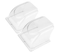 FUNNETOYU 2Pcs Weatherproof Doorbell Covers Outdoor Protective Cover for Access Control Systems Durable Material Easy Installation Fit for Various Models