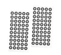 FUNNETOYU 2sheets Scanning Reflection Markers Dots Scanner Reflective Film Markers for Scanning Reference Points for Scanner Tracking