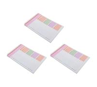 FUNNETOYU 3 Books to Do List Habit Tracker Planner Time Management Notebook A5 5.5"x8.7" Spiral Binding with 52 Tear-off Sheets Lightweight Comprehensive Planning Tool for Goal Setting