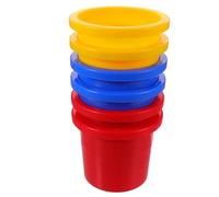 FUNNETOYU 3 Pairs Plastic Jumping Stilts for Fun Outdoor Walker for Balance Training Develop Coordination and Balance Skills Safe for Playtime Random Color