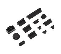 FUNNETOYU 3 Set Silicone Dust Plugs for Computer Laptop Ports Compatible with Alienware Tight Seal Anti-dust Port Covers to Protect USB Headphone and Data Interfaces From Lint Dirt and