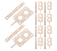 FUNNETOYU 30pcs Nickel Soldering Tabs for Battery Pack Assembly, High Conductivity Nickel Sheets Withstands Frequent Charging Cycles, for Professional Battery Builders and Spot Welding