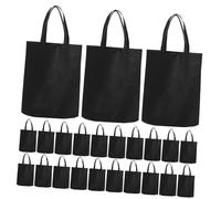 FUNNETOYU 30Pcs Non Woven Shopping Bags Portable Bags for Parties Tote Handbags for Easy Carrying and Daily Use