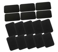 FUNNETOYU 30pcs Self Adhesive Magnetic Plates for Car Phone Holders Metal for Magnetic Mounts Black Iron Plates Versatile for Various Uses