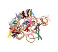 FUNNETOYU 32Pcs Girl Bow Headbands Soft Elastic Hairbands for Newborns and Fluffy Comfortable Fit Stylish Accessory for Everyday Wear and Special Occasions