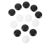 FUNNETOYU 360pcs Small Resin Go Chess Pieces Broken-resistant Game Go Stones for Home and Office Educational Chinese Chess for Friends and Family Fun