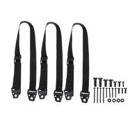 FUNNETOYU 3pcs Adjustable Replaceable Earthquake Straps for Tv and Cabinet Safety Protection, Household Anti-Fall Multi-Function Polyester and Pp Furniture Straps for Home