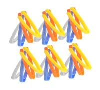 FUNNETOYU 40PCS Plastic Tweezers Non-slip Fine Motor Skill Tool for Insect Catching Sensory Color Sorting and DIY Craft Projects Safe Educational Accessories for Outdoor Exploration