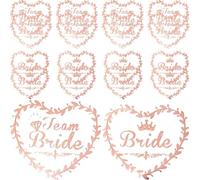 FUNNETOYU 40pcs Wedding Temporary Tattoos for Bride and Bridesmaids, Easy to Apply and Remove Paper Stickers, for Bridal Shower Party Decorations and Wedding Party Favors