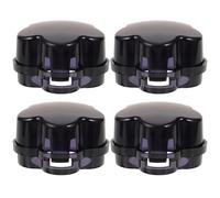 FUNNETOYU 4pcs Plastic Gas Stove Knob Safety Covers Child Proof Knob Protector Easy to Open for Adults Tear Resistant Stove Locks for Kitchen Safety