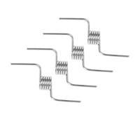 FUNNETOYU 4pcs Refrigerator Door Spring Accessory Replacement Part for Fridge Divider Spring Mechanism