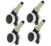 FUNNETOYU 4pcs Replacement High Chair Wheels Caster for Baby Dining Chair Accessories Heavy Duty Floor-Friendly for Infant Booster Seats Random Color