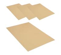 FUNNETOYU 4pcs Sublimation Blank Aluminum Sheets 0.4mm Thick 200x300mm Heat Transfer Metal Signs for DIY Crafts and Advertising