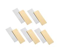 FUNNETOYU 5 Pairs Zinc Copper for DIY Fruit Battery Science Experiments Educational Kit Essential Stem Materials for Learning and Primary Battery Making