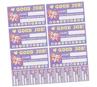 FUNNETOYU 50 Sheets Reward Punch Cards for Classroom Management Motivational Incentive Cards for Teachers Positive Reinforcement Tool for Student Behavior Tracking and Encouragement