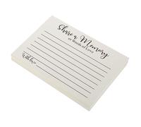 FUNNETOYU 50 Sheets Small Memorial Cards for Celebration of Life Multi Use Share A Memory Cards Religious for Guests to Express Gratitude and Cherish Memories