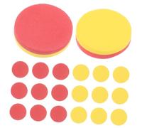 FUNNETOYU 50pcs Colorful Counters Math Learning for Preschool Educational Game with Smooth Wear Resistant Eva Material for Early Childhood Counting and Number Skills Development