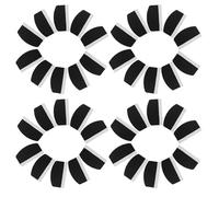 FUNNETOYU 50pcs Curved Edge Mobile Film Squeegee Tools for Phone Screen Car Vinyl Window Film Wallpaper Water Condensation Material Fabric Edge Applicator for Smooth Application