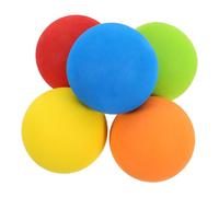 FUNNETOYU 5Pcs Eva Golf Training Balls Soft Balls for Indoor Practice Wear Resistant Reusable Design Lightweight and Safe for Spaces for Garden and Home Use