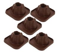 FUNNETOYU 5pcs Miniature Volcano Eruption Models for Classroom Science Diy Volcanic Model Toys for Boys and Girls and Students Educational Volcano Eruption Props for Scientific Experiments