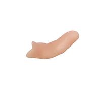 FUNNETOYU 5pcs Realistic Rubber Thumb Trick Fingers Stage Show Props for April Fools Day and Halloween Prank Creative Fake Thumb Tips for Magicians