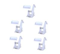 FUNNETOYU 5PCS Safety Cabinet Locks Magnetic Locks with No Tools Needed Easy Install Adhesive Design for Home Safety White