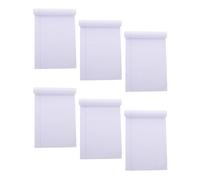 FUNNETOYU 6 Books Legal Notepad Set 180 Wide-ruled Sheets, Smooth Writing Paper Pads for School and Home Study Areas, User-friendly Design for Students and Professionals