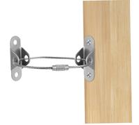 FUNNETOYU 6 Sets Earthquake Resistant Furniture Anchors Proofing Wall Mount Straps for Cabinets Bookshelves Sturdy Cold Rolled Easy Install Durable Safety