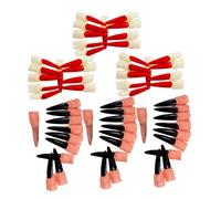 FUNNETOYU 60pcs Halloween Witch Fingernail Props Latex Material Lightweight False Nails for Costume Parties Role Play and Masquerade Accessories