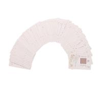 FUNNETOYU 64pcs I Ching Divination Cards Set with Yin Yang Design, Ancient Chinese 64 Hexagrams Deck for Tarot Reading and Self-Discovery, Traditional Fortune Telling Game