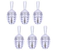 FUNNETOYU 6pcs 8ml Lip Gloss Tubes Empty Lip Balm Containers Multi-Purpose Leak-Proof Abs Cosmetic Lipstick Tubes for DIY Storage and Application