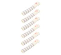 FUNNETOYU 6Pcs Knitted Door Handle Covers Cute Cat Paw Pattern Thickened Collision Protector for Home Easy to Install Fashionable Decor for Housewarming
