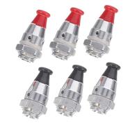 FUNNETOYU 6pcs Pressure Cooker Safety Valve Replacement Parts Set Aluminum Alloy High Pressure Cooker Accessories for Reliable Cooking Performance