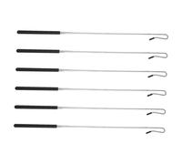 FUNNETOYU 6pcs Puppet Arm Control Rods Ergonomic Grip Hand Manipulation Sticks for Puppet Theatre Performance Educational Role Play Tools for Enhanced Puppetry Shows