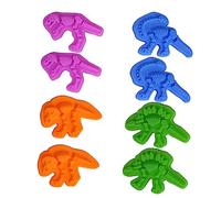 FUNNETOYU 8 Pcs Dinosaur Shaped Plaything Beach Creative Early Learning Educational for Lightweight PP Material Safe Outdoor Water Play Accessories