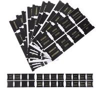 FUNNETOYU 80 Pcs Leather Bible Index Tabs for Men and Boys 66 Old New Testament Bible Book Tabs for Easy Navigation and Scripture Reference