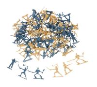 FUNNETOYU 80pcs Pirate Soldier Model Mini Figures for Role Playing Games and Tabletop Decoration Soldiers for Pirate Play and Creative Scenes
