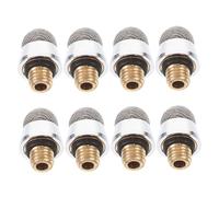 FUNNETOYU 8pcs Capacitive Stylus Replacement Tips with Conductive Fiber Mesh for Enhanced Precision and High Sensitivity Compatible with All Touchscreen Devices for Drawing Note Taking and