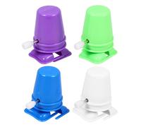 FUNNETOYU 8PCS DIY Clockwork Legged Robot Mechanism Kit Plastic Wind-up Movement for Walking Robot Removable Repair Parts for Creative Crafting Enthusiasts Suitable for Boys