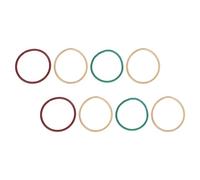 FUNNETOYU 8pcs Elastic Steel Hand Rings with Super Elastic and Burr-free Design Fashionable Appearance Suitable for School and Party Use Sturdy Wrist Massage Bracelets for Comfortable Wear