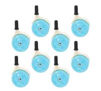 FUNNETOYU 8pcs Walking Wheel Detachable Wheels Casters for Walker Replacement Parts for Home Daycare