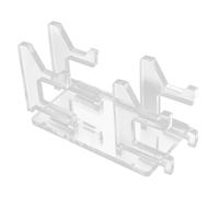 FUNNETOYU Acrylic Game Controller Stand Stable Dual Rack for Desktop Gaming Transparent Holder Organizes Controllers Neatly Tables Shelves and Surfaces