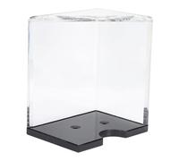 FUNNETOYU Acrylic Playing Card Stand with Anti-rust Storage Box Transparent Card Holder for Home Games for Decks Compact and Strong Design