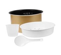 FUNNETOYU Aluminum Alloy Electric Cooker Inner Pot Non Stick Replacement Rice Cooker Liner Heat Transfer Cooking Accessory