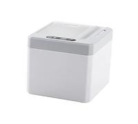 FUNNETOYU Automatic Electric Toothpick Holder Grey Intelligent Pop Up Dispenser with Toothpick Capacity for Home Restaurant Hotel Office Use