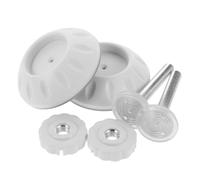 FUNNETOYU Baby Gate Threaded Rod Screws M10*80 for Pressure Mounted Doors and Banister Baby Gate Abs and Iron Material with High Durability Prevents Scratching Walls or Stairs