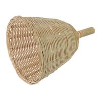FUNNETOYU Bamboo Beekeeping Cage Woven Swarming Basket Handcrafted 20x27cm Safe to Use for Beekeeping Outdoors